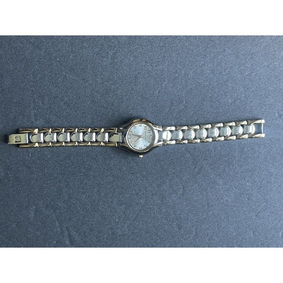 Anne Klein Womens Two-Tone Classic Dress Casual Bracelet Watch 10/6777 - Picture 1 of 6